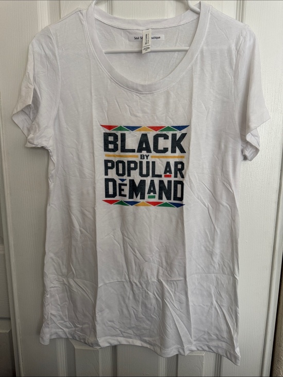 Bella Canvas Tops - Bella Canvas White Short Sleeve Tee with Multicolor Graphic